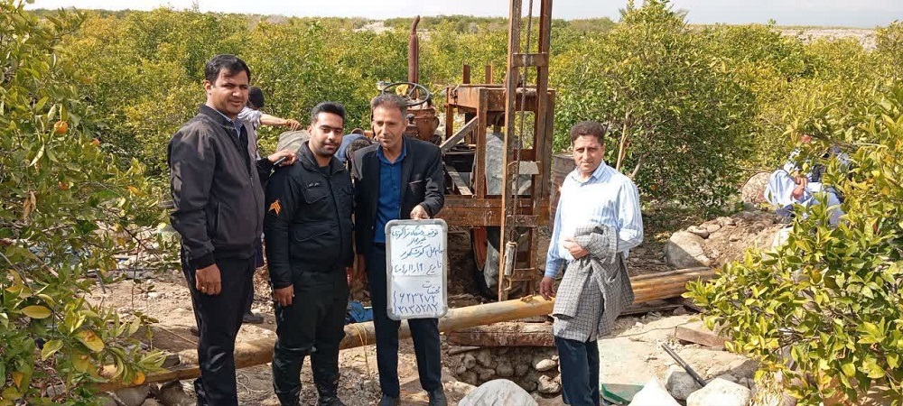 توقیف پنجمین دستگاه حفاری غیرمجاز در شهرستان عنبرآباد